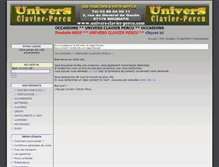 Tablet Screenshot of occases.univers-clavier-percu.com